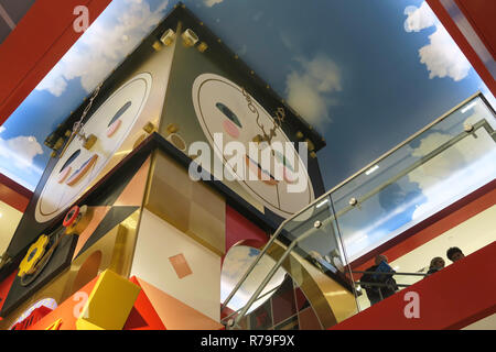 FAO Schwarz is a famous American Toy Store, NYC Stock Photo
