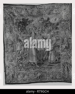 David chosen as king by God: Samuel anointing David Stock Photo - Alamy