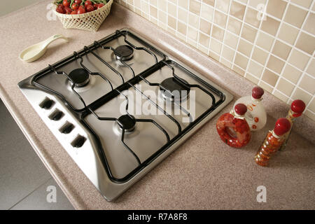 oven in modern kitchen Stock Photo