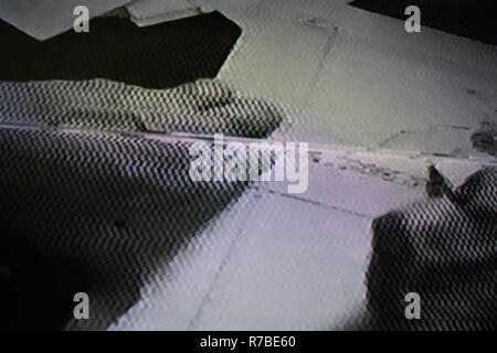 Abstract background of a digital glitch. Abstract Glitch TV Screen Stock Photo
