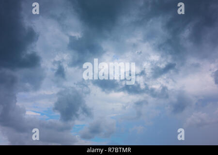 Sky with rain clouds, may be used as background Stock Photo