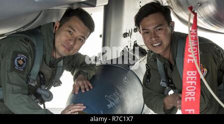 Weapons Operator Rsaf Republic of Singapore Lt. Col. Oon Kok Choon, 428th Fighter Squadron ...