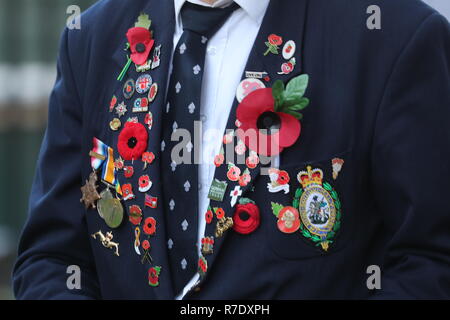 The Duke of Sussex visits the Field of Remembrance at Westminster Abbey. This is be the 90th year of the Field of Remembrance, and the 6th time that His Royal Highness has attended the event.  Featuring: Atmosphere Where: London, United Kingdom When: 08 Nov 2018 Credit: John Rainford/WENN Stock Photo