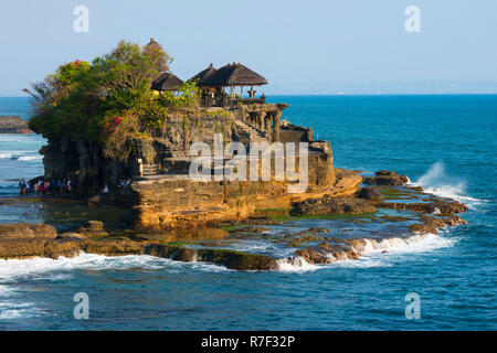 Pura Tanah Lot Temple, Bali, Indonesia Stock Photo