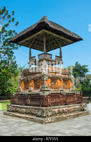 Pura Taman Ayun Temple, Bale, wood pavilion, Mengwi, Bali, Indonesia Stock Photo