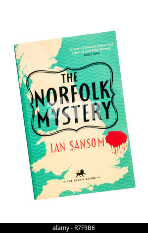 A paperback copy of The Norfolk Mystery by Ian Sansom.  First published in 2013. Stock Photo