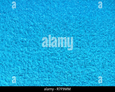 light blue weave fabric texture, canvas background Stock Photo
