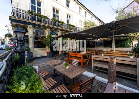 The Devonshire Arms pub, Kensington, London. UK Stock Photo