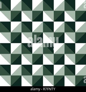 Trendy simple chess triangle illustration. Creative, luxury painting color style Stock Vector