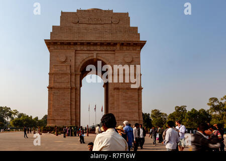 India Gate Stock Photo