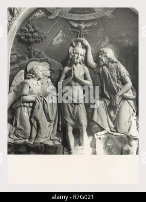 Baptism of Christ Altarpiece by Andrea della Robbia, Chiesa delle Stock ...