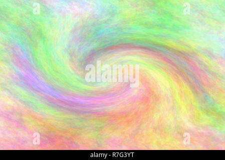 Abstract colored background representing a swirl of Rainbow Pastel colors Stock Photo