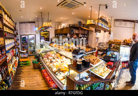 La Piccola Deli, your local Italian delicatessen, Stratford Road, Kensington , London. UK Stock Photo