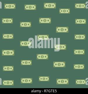 Money background cartoons Stock Vector