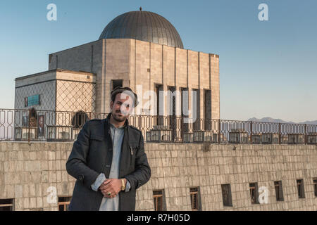 Rei Do Afeganistão Mohammed Nadir Shahs Arruinado Tomb Fotografia
