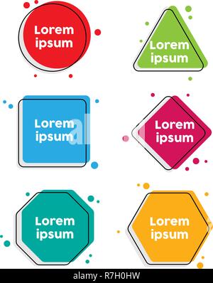 Quote text bubble. Commas, note, message and comment Vector illustration. Stock Vector