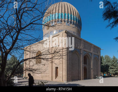 Gawhar Shad Mausoleum, Musalla Complex at Sunset, Herat, Herat Province, Afghanistan Stock Photo