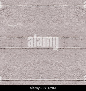 seamless painted tiled wall, building exterior. background, texture Stock Photo