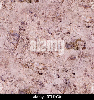 seamless pink marble texture interspersed with quartz. background, geological. Stock Photo