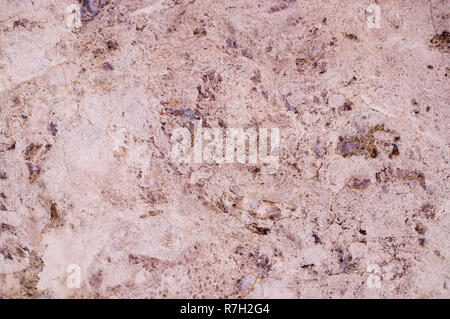 pink marble texture interspersed with quartz. background, geological. Stock Photo