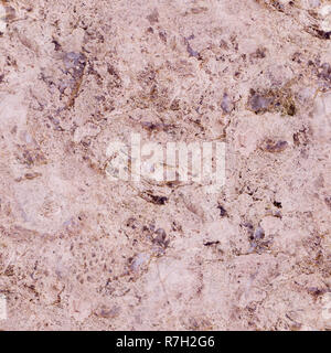 seamless pink marble texture interspersed with quartz. background, geological. Stock Photo