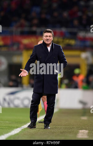 Foto LaPresse - Fabio Ferrari 09 Dicembre 2018 Milano, Italia  Sport Calcio Milan vs Torino - Campionato di calcio Serie A TIM 2018/2019 - Stadio San Siro. Nella foto:-t  Photo LaPresse - Fabio Ferrari November 09, 2018 Milan, Italy sport soccer Milan vs Torino - Italian Football Championship League A TIM 2018/2019 - San Siro Stadium. In the pic:-t Stock Photo