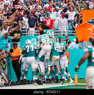 Miami Gardens, Florida, Usa. 9th Dec, 2018. Miami Dolphins Wide 