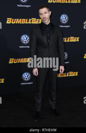Hollywood, CA, USA. 9th Dec, 2018. 09 December 2018 - Hollywood, California - Travis Knight. ''Bumblebee'' Los Angeles Premiere held at TCL Chinese Theater. Photo Credit: Birdie Thompson/AdMedia Credit: Birdie Thompson/AdMedia/ZUMA Wire/Alamy Live News Stock Photo