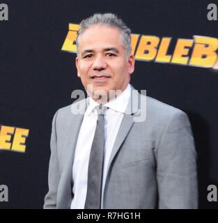 Hollywood, USA. 09th Dec, 2018. HOLLYWOOD, CA - DECEMBER 9: Actor John Ortiz attends Paramount Pictures Presents The Global Premiere of 'BumbleBee' on December 9, 2018 at TCL Chinese Theatre in Hollywood, California. Credit: Barry King/Alamy Live News Stock Photo