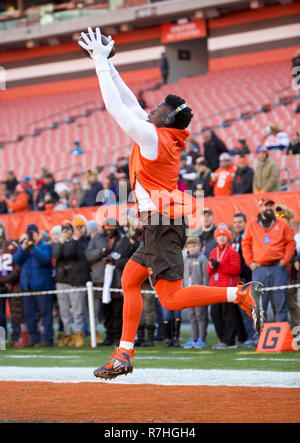 Cleveland Browns wide receiver Rashard Higgins (81) plays against the ...