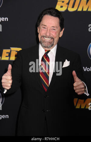 Los Angeles, USA. 9th Dec 2018. Peter Cullen 12/09/2018 The Global Premiere of 'Bumblebee' held at TCL Chinese Theater in Los Angeles, CA Photo by Hiro Katoh/HollywoodNewsWire.co Credit: Hollywood News Wire Inc./Alamy Live News Stock Photo