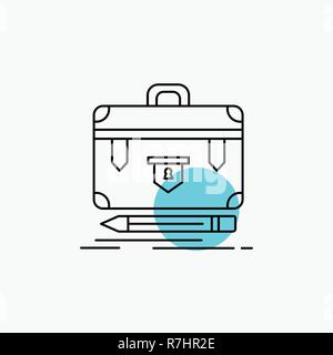 Company Name Logo Design For briefcase, business, financial, management,  portfolio. Blue and red Brand Name Design with place for Tagline. Abstract  Cr Stock Vector Image & Art - Alamy