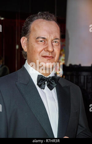 MONTREAL, CANADA - SEPTEMBER 23, 2018: Thomas Hanks, American actor and filmmaker. Wax museum Grevin in Montreal, Quebec, Canada Stock Photo