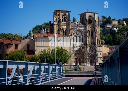 Church in Vienne, France Stock Photo