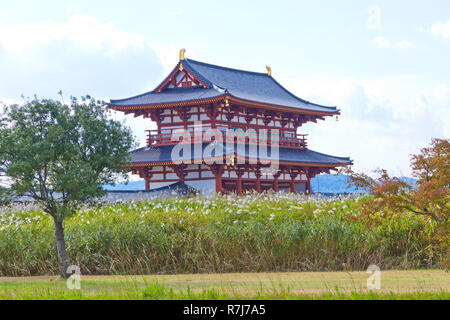 Heijo Palace or Nara palace in Nara city Stock Photo