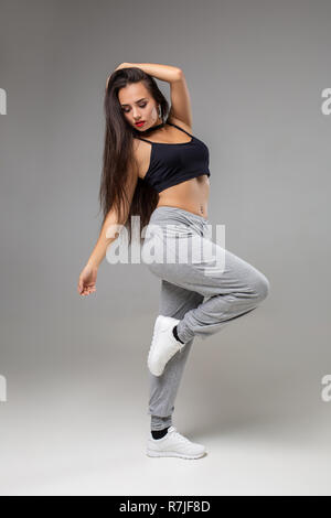 Cool Looking Stylish Hiphop Dancer Posing Stock Photo 15469600 |  Shutterstock | Hip hop dance poses, Dance poses, Dance photography poses