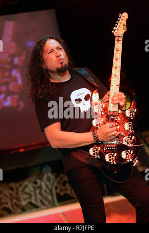 Michael Wilton of Queensryche performs in concert at the Pompano Beach Amphitheater in Pompano Beach, Florida on September 1, 2006. Stock Photo