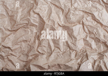 Blank poster texture for text. Crumpled paper high detailed. Stock Photo