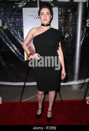 HOLLYWOOD, LOS ANGELES, CA, USA - DECEMBER 04: Actress Adele Heather Taylor arrives at the Los Angeles Special Screening Of Annapurna Pictures' 'If Beale Street Could Talk' held at ArcLight Hollywood on December 4, 2018 in Hollywood, Los Angeles, California, United States. (Photo by Image Press Agency) Stock Photo