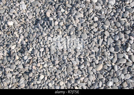 White pebbles Stock Photo