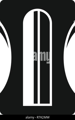 School sharpener icon. Simple illustration of school sharpener vector icon for web design isolated on white background Stock Vector