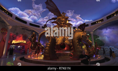 Territory of the amusement DreamWorks in Motiongate at Dubai Parks and ...