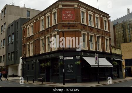 The Stage door pub, waterloo Stock Photo