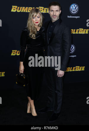Los Angeles, USA. 9th Dec 2018. Director Travis Knight arrives at the Los Angeles Premiere Of Paramount Pictures' 'Bumblebee' held at the TCL Chinese Theatre IMAX on December 9, 2018 in Hollywood, Los Angeles, California, United States. (Photo by Xavier Collin/Image Press Agency) Credit: Image Press Agency/Alamy Live News Stock Photo