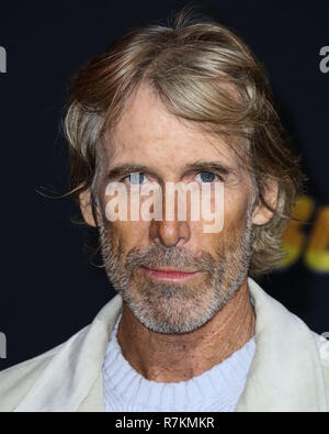 Los Angeles, USA. 9th Dec 2018. Director Michael Bay arrives at the Los Angeles Premiere Of Paramount Pictures' 'Bumblebee' held at the TCL Chinese Theatre IMAX on December 9, 2018 in Hollywood, Los Angeles, California, United States. (Photo by Xavier Collin/Image Press Agency) Credit: Image Press Agency/Alamy Live News Stock Photo