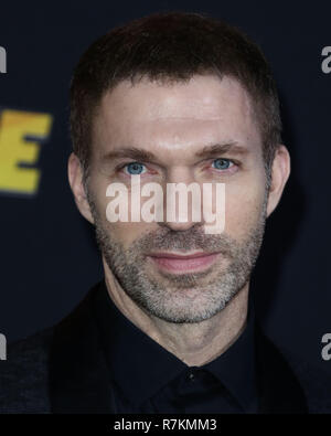 Los Angeles, USA. 9th Dec 2018. Director Travis Knight arrives at the Los Angeles Premiere Of Paramount Pictures' 'Bumblebee' held at the TCL Chinese Theatre IMAX on December 9, 2018 in Hollywood, Los Angeles, California, United States. (Photo by Xavier Collin/Image Press Agency) Credit: Image Press Agency/Alamy Live News Stock Photo