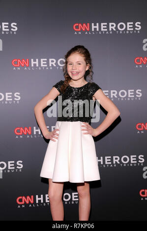 New York, USA. 9th Dec 2018. Darby Camp attends the 12th Annual CNN Heroes: An All-Star Tribute at American Museum of Natural History on December 9, 2018 in New York City. Credit: Ron Adar/Alamy Live News Stock Photo