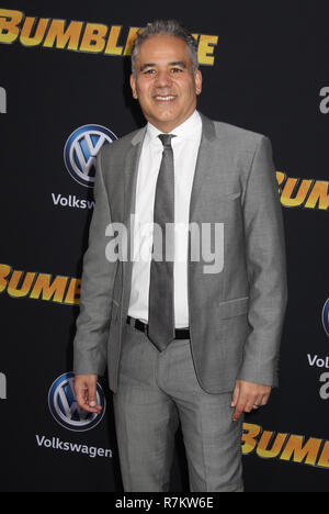 John Ortiz  12/09/2018 The Global Premiere of 'Bumblebee' held at TCL Chinese Theater in Los Angeles, CA  Photo: Cronos/Hollywood News Stock Photo