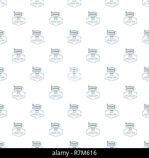 Dirigible pattern vector seamless Stock Vector