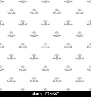 Vintage dirigible pattern vector seamless Stock Vector